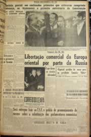 Página do jornal Correio do Ceará de junho de 1947