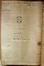 Página do jornal Correio do Ceará de julho de 1947