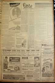 Página do jornal Correio do Ceará de julho de 1947
