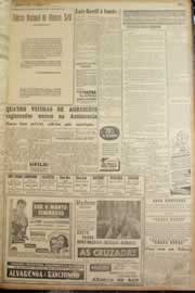 Página do jornal Correio do Ceará de julho de 1947