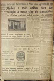 Página do jornal Correio do Ceará de agosto de 1947