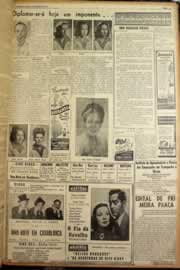 Página do jornal Correio do Ceará de agosto de 1947