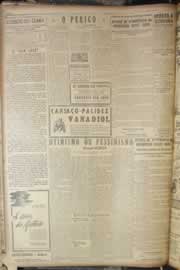 Página do jornal Correio do Ceará de agosto de 1947