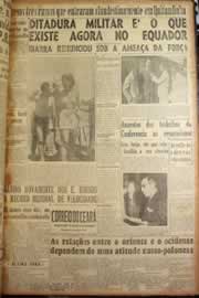 Página do jornal Correio do Ceará de agosto de 1947