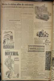 Página do jornal Correio do Ceará de setembro de 1947