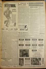 Página do jornal Correio do Ceará de setembro de 1947