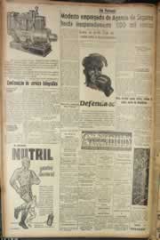 Página do jornal Correio do Ceará de setembro de 1947