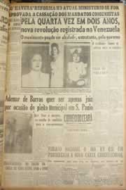 Página do jornal Correio do Ceará de setembro de 1947