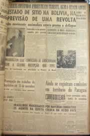 Página do jornal Correio do Ceará de setembro de 1947