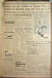 Página do jornal Correio do Ceará de setembro de 1947