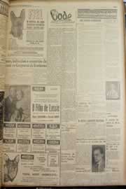 Página do jornal Correio do Ceará de setembro de 1947