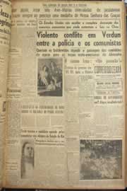 Página do jornal Correio do Ceará de setembro de 1947