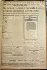 Página do jornal Correio do Ceará de outubro de 1947