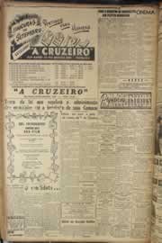 Página do jornal Correio do Ceará de outubro de 1947