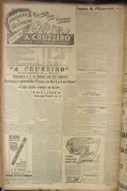 Página do jornal Correio do Ceará de outubro de 1947