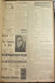 Página do jornal Correio do Ceará de outubro de 1947