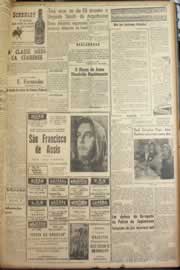 Página do jornal Correio do Ceará de outubro de 1947