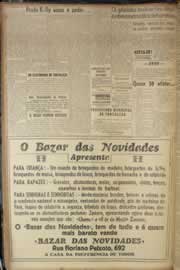 Página do jornal Correio do Ceará de outubro de 1947