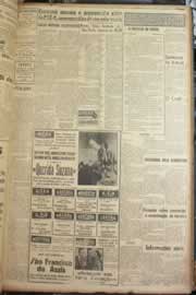 Página do jornal Correio do Ceará de outubro de 1947