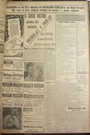 Página do jornal Correio do Ceará de outubro de 1947