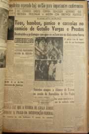 Página do jornal Correio do Ceará de novembro de 1947