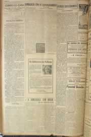 Página do jornal Correio do Ceará de novembro de 1947