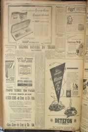 Página do jornal Correio do Ceará de novembro de 1947