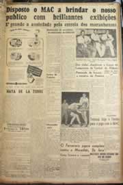 Página do jornal Correio do Ceará de dezembro de 1947