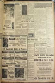 Página do jornal Correio do Ceará de dezembro de 1947