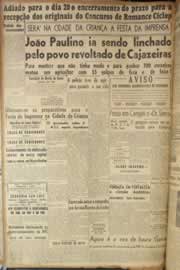 Página do jornal Correio do Ceará de dezembro de 1947