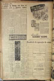 Página do jornal Correio do Ceará de dezembro de 1947