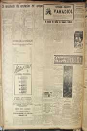 Página do jornal Correio do Ceará de dezembro de 1947