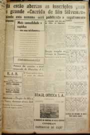 Página do jornal Correio do Ceará de dezembro de 1947