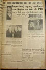 Página do jornal Correio do Ceará de dezembro de 1947
