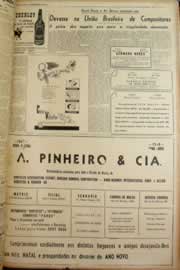 Página do jornal Correio do Ceará de dezembro de 1947