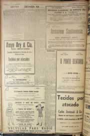 Página do jornal Correio do Ceará de dezembro de 1947