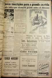 Página do jornal Correio do Ceará de dezembro de 1947