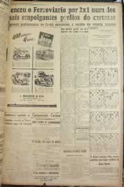 Página do jornal Correio do Ceará de dezembro de 1947