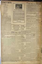 Página do jornal Correio do Ceará de janeiro de 1949