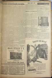 Página do jornal Correio do Ceará de janeiro de 1949