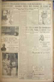 Página do jornal Correio do Ceará de janeiro de 1949