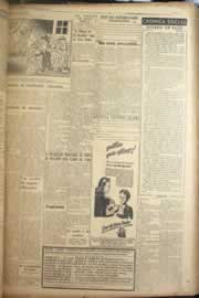 Página do jornal Correio do Ceará de janeiro de 1949