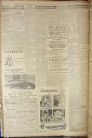 Página do jornal Correio do Ceará de janeiro de 1949