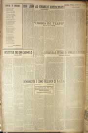 Página do jornal Correio do Ceará de janeiro de 1949