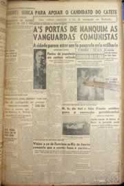 Página do jornal Correio do Ceará de janeiro de 1949