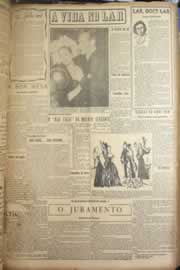 Página do jornal Correio do Ceará de janeiro de 1949