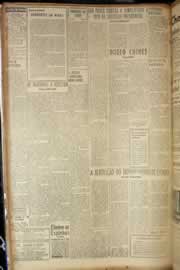 Página do jornal Correio do Ceará de fevereiro de 1949