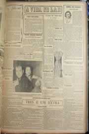Página do jornal Correio do Ceará de fevereiro de 1949