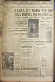 Página do jornal Correio do Ceará de fevereiro de 1949