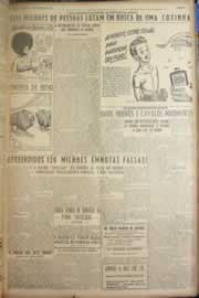 Página do jornal Correio do Ceará de fevereiro de 1949